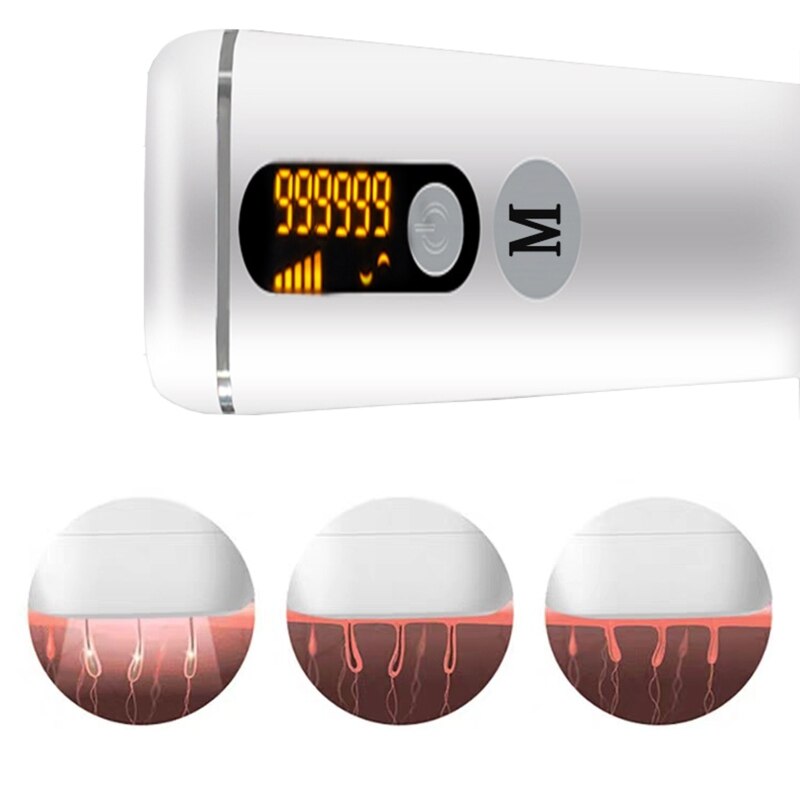 Photonic IPL Laser Hair Removal Instrument Multi-functional Portable Painless Hair Removal Instrument Your Lips Armpits(DYM-011)