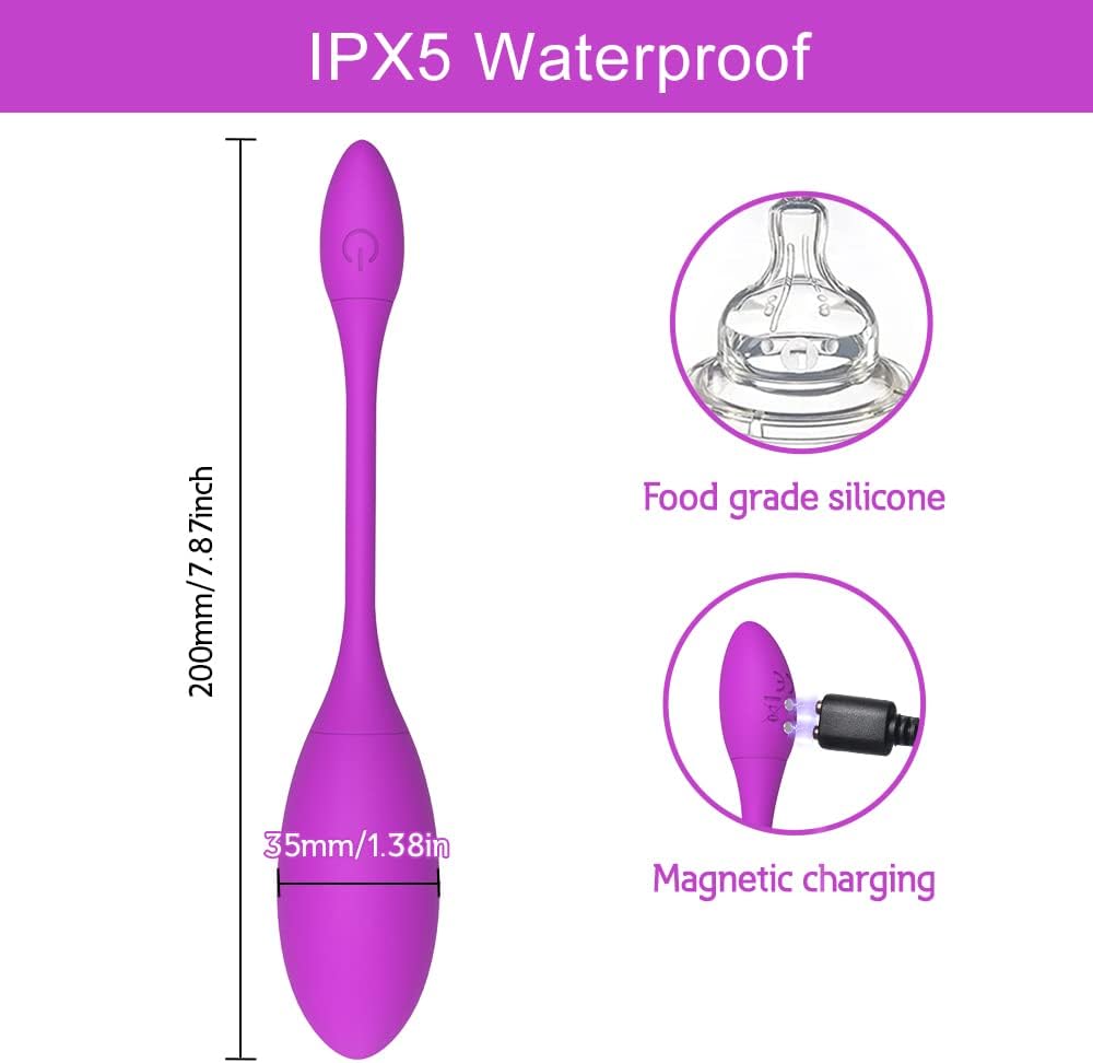 G-Spot Egg Vibrator Vibrating Wearable with APP Control Pantie Vibe Dildo Sex Toys with 4 Modes Waterproof Prostate 