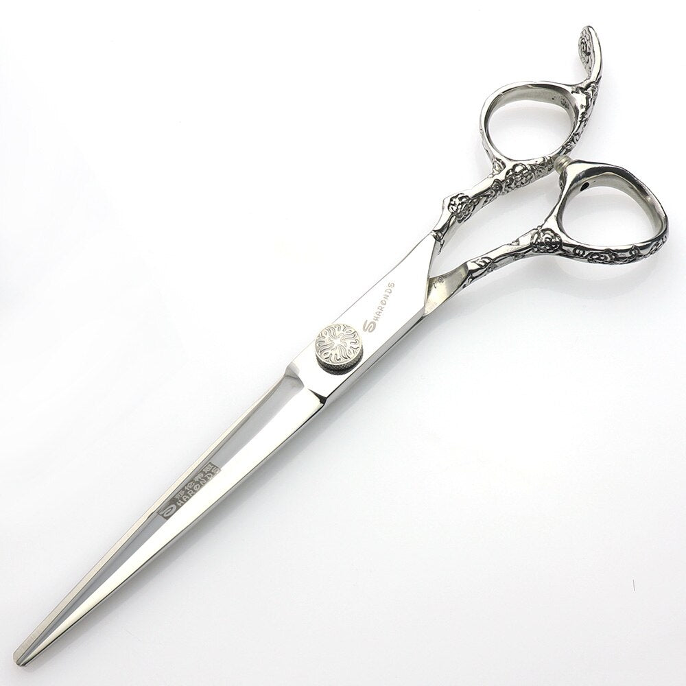Japan 440c hair scissors professional barber scissors hairdressing scissors salon shape cutting thinning tools - ultrsbeauty