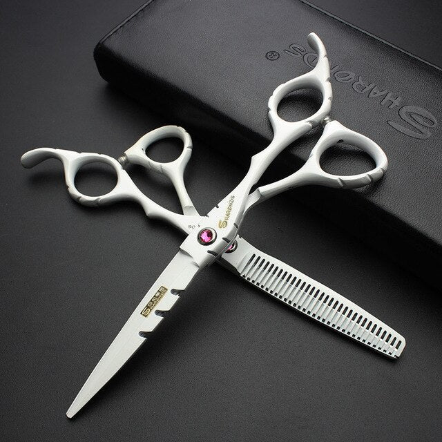6 inch hairdressing barber makas scissors professional Japanese stainless steel cutting shears salon tool barbershop scissors - ultrsbeauty