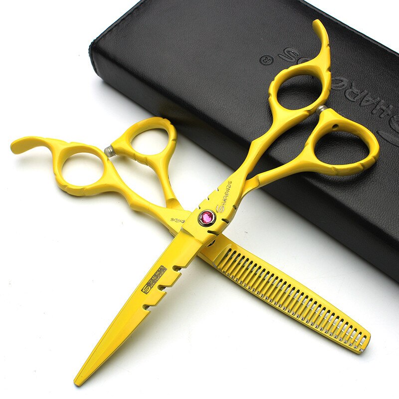 6 inch hairdressing barber makas scissors professional Japanese stainless steel cutting shears salon tool barbershop scissors - ultrsbeauty