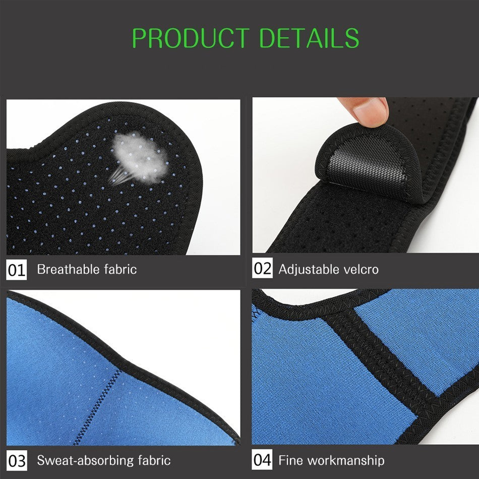 Adjustable Shoulder Protector Strap for Gym Working Out Sports Shoulder Support Men / Women Shoulder Brace Compression Support - ultrsbeauty