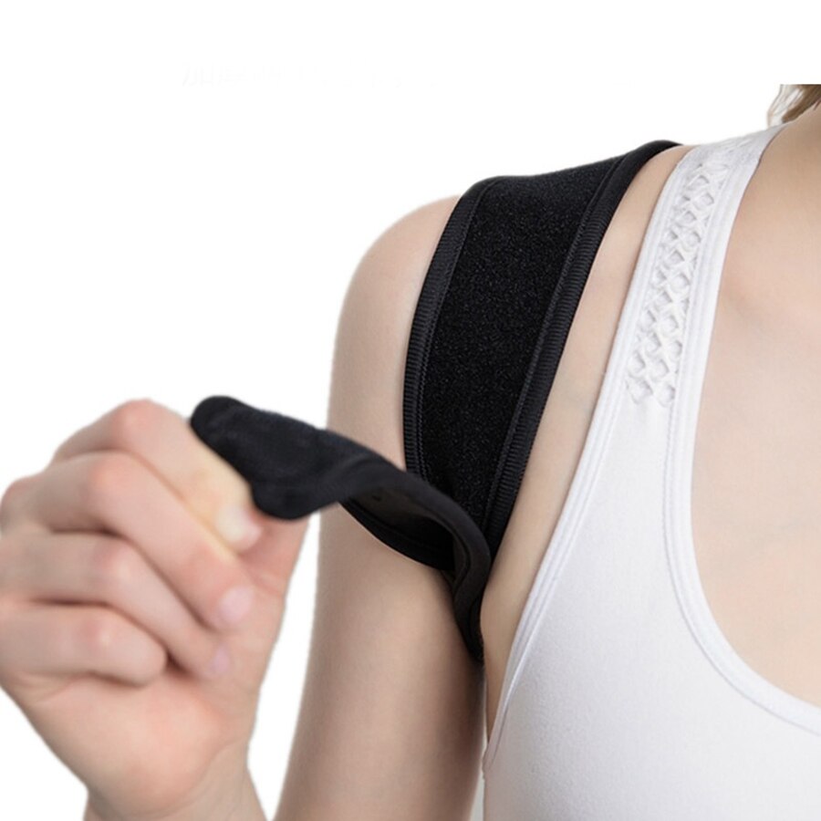 Black Spine back posture Corrector back support Protection Back Shoulder Posture Correction Belt Humpback Back Pain Relief Brace - ultrsbeauty