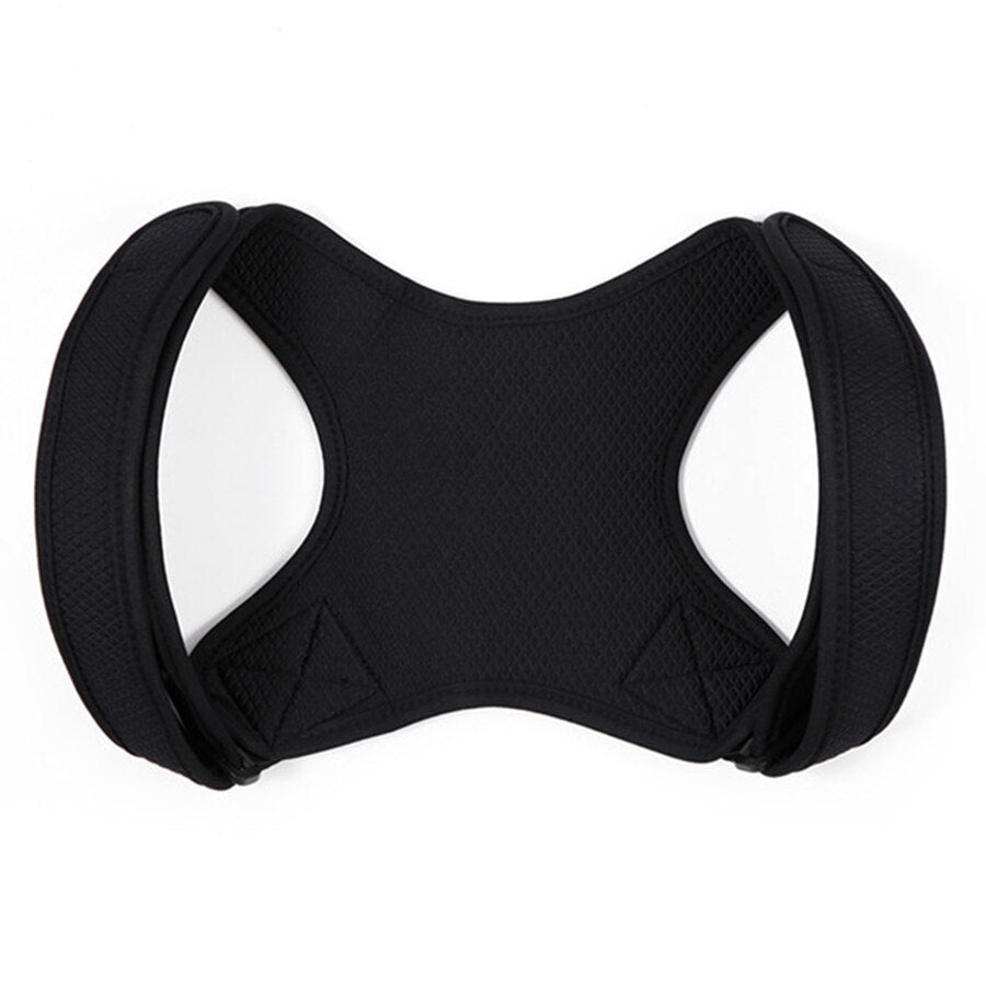 Black Spine back posture Corrector back support Protection Back Shoulder Posture Correction Belt Humpback Back Pain Relief Brace - ultrsbeauty