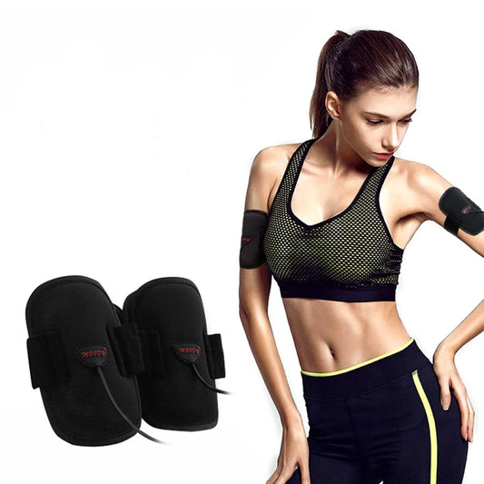 Electric Rechargeable EMS Arm slimming thighToning Belt 150 Intensity ABS Female thigh Toner Slimming Legs Belt - ultrsbeauty