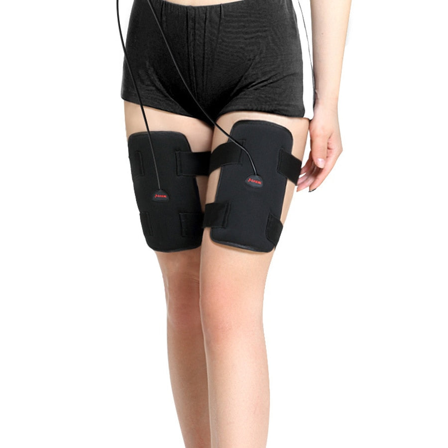 Electric Rechargeable EMS Leg slimming thighToning Belt 150 Intensity ABS Female thigh Toner Slimming Legs Belt for women - ultrsbeauty