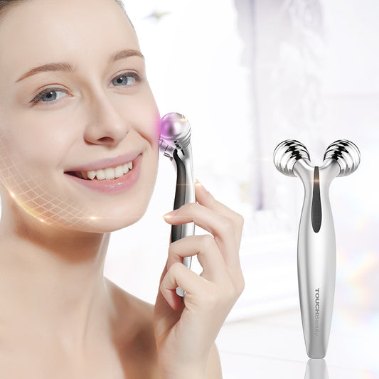 Facial Roller with 70 degree V-shaped Lifting Device - ultrsbeauty