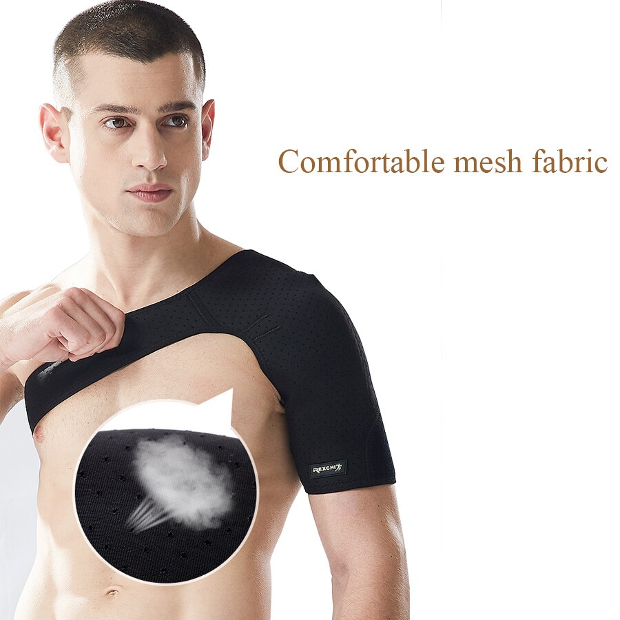 Adjustable Shoulder Protector Strap for Gym Working Out Sports Shoulder Support Men / Women Shoulder Brace Compression Support - ultrsbeauty