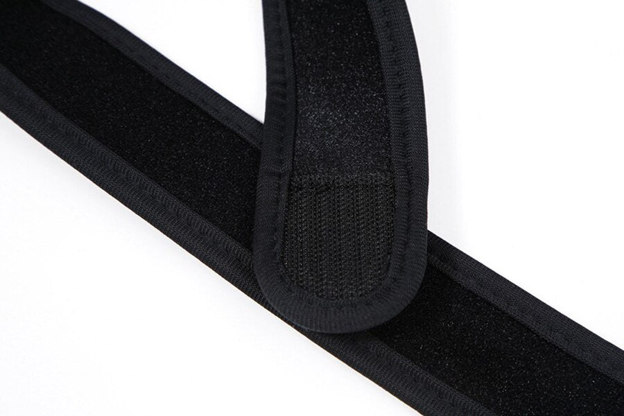 Black Spine back posture Corrector back support Protection Back Shoulder Posture Correction Belt Humpback Back Pain Relief Brace - ultrsbeauty