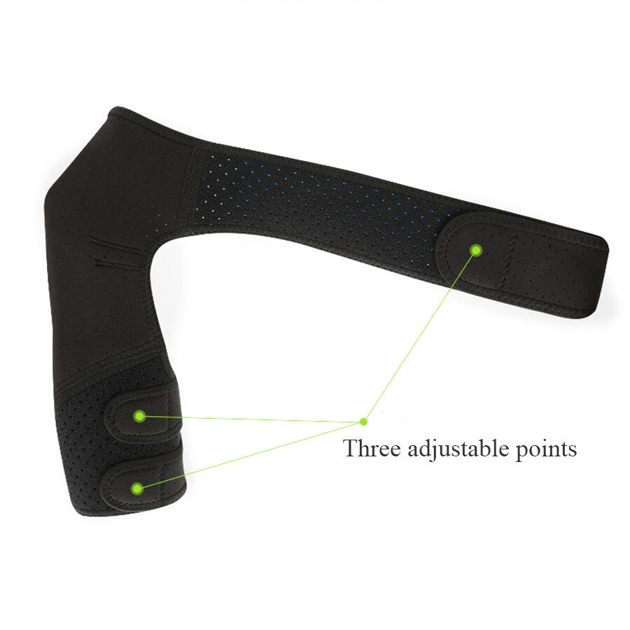 Adjustable Shoulder Protector Strap for Gym Working Out Sports Shoulder Support Men / Women Shoulder Brace Compression Support - ultrsbeauty