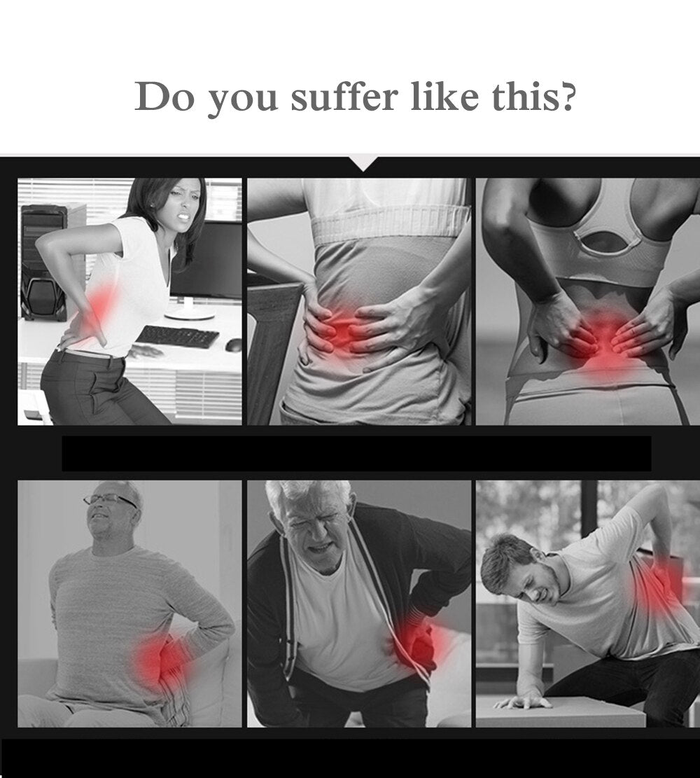 Back Brace Lumbar Support Belt  Spine Suppport Posture Corrector Lumbar Herniated Disc Back Pain Relief for Sciatica Scoliosis - ultrsbeauty