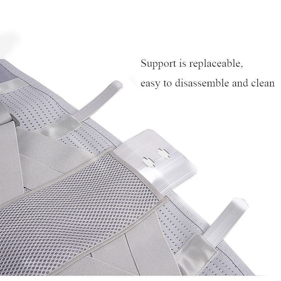 Lumbar Support Belt Lumbar Disc Herniation Medica Strain Pain Relief Waist Back Lumbar Spine Brace Men Adjustable Elastic Fixed - ultrsbeauty