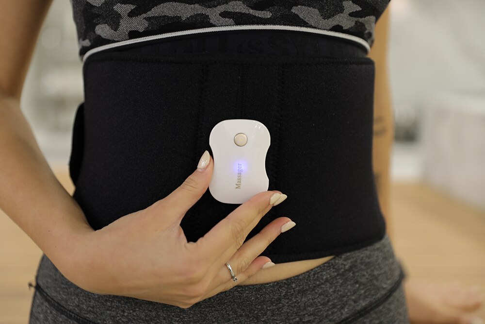 APP Control EMS Fitness Muscle Stimulator Smart Electric Machine Slimming Belt Weight Loss Training For Waist Leg Abdomen - ultrsbeauty