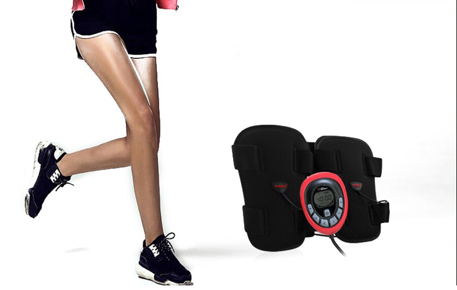 Electric Rechargeable EMS Leg slimming thighToning Belt 150 Intensity ABS Female thigh Toner Slimming Legs Belt for women - ultrsbeauty