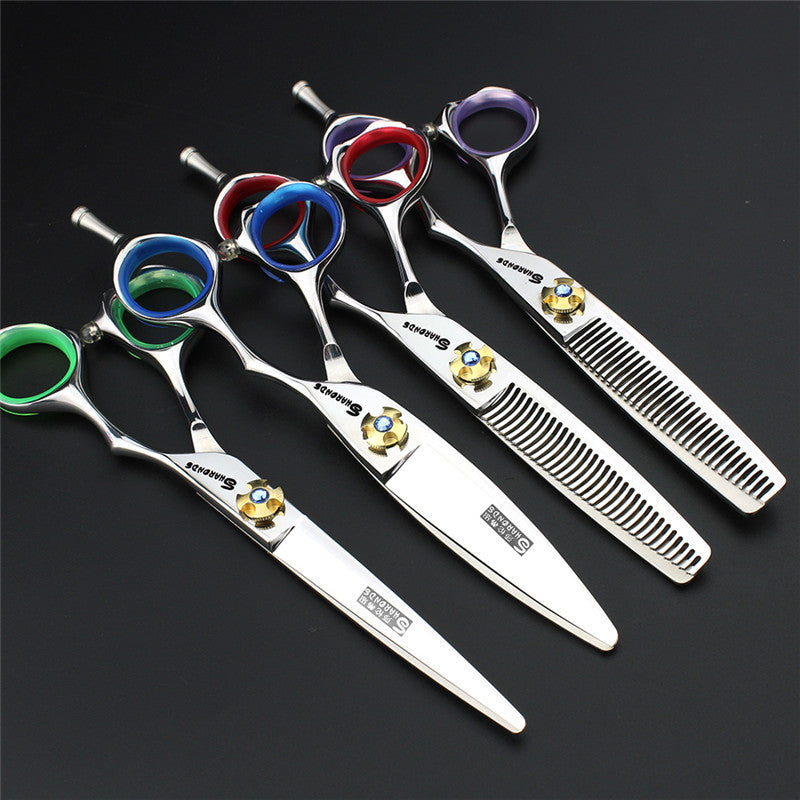 Professional hairdressing scissors hairdresser cutting scissors and thinning scissors tool set - ultrsbeauty