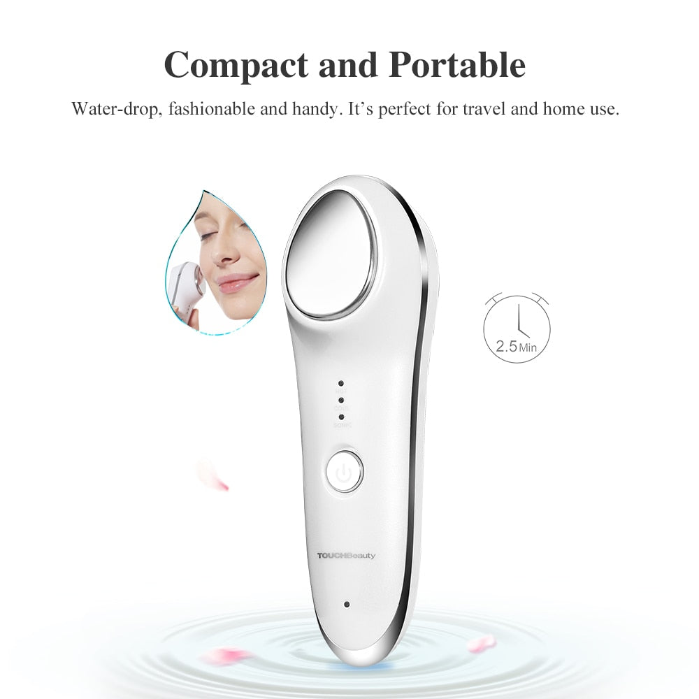 TOUCHBeauty Skin Device, Hot &Cool Skin Rejuvenation Beauty Instrument with Sonic Vibration TB-1389Z - ultrsbeauty