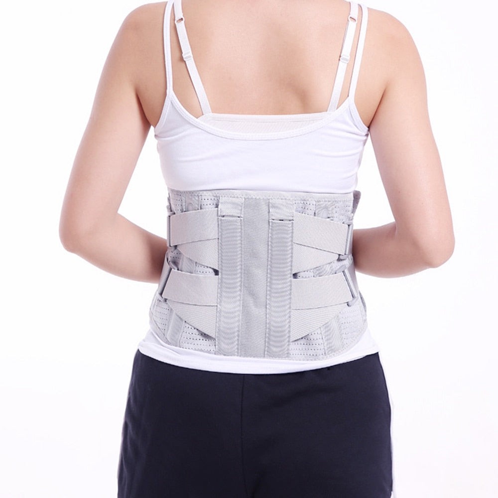 Back Brace Lumbar Support Belt  Spine Suppport Posture Corrector Lumbar Herniated Disc Back Pain Relief for Sciatica Scoliosis - ultrsbeauty