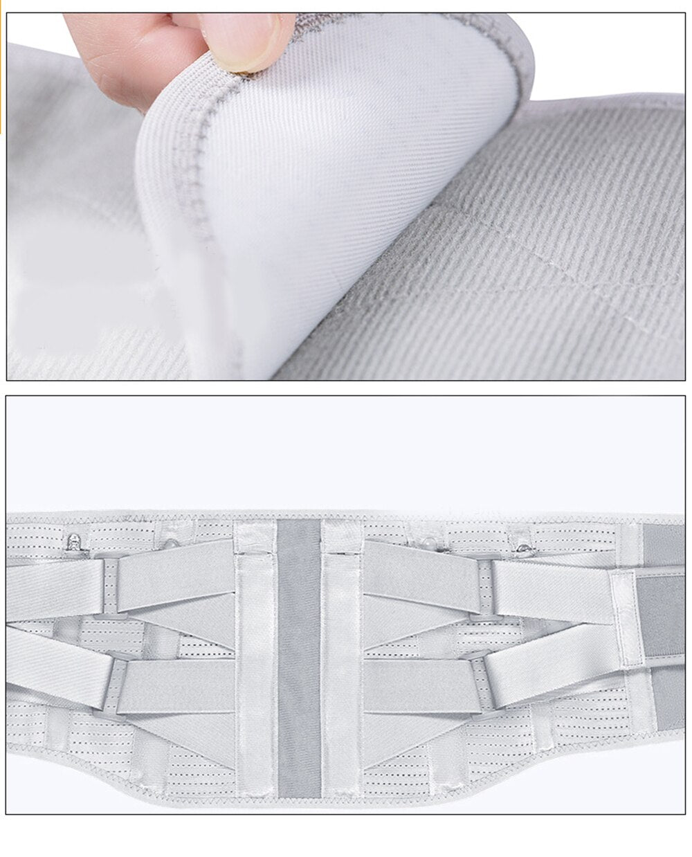 Back Brace Lumbar Support Belt  Spine Suppport Posture Corrector Lumbar Herniated Disc Back Pain Relief for Sciatica Scoliosis - ultrsbeauty