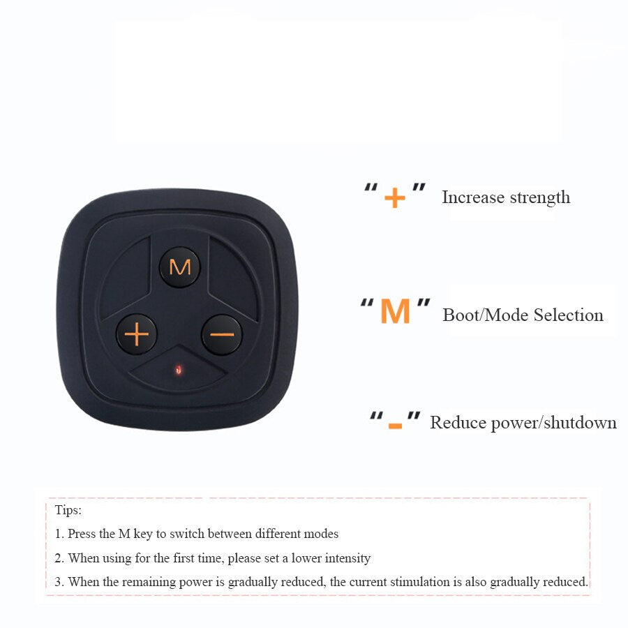 Smart Abdominal Training Pad Wireless EMS Muscle Stimulator Arm Muscle Toner ABS Trainer Body Slimming Belt Gel Pads health care - ultrsbeauty