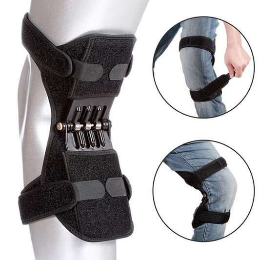 Knee protector knee brace support Breathable Non-slip Power Lift Support knee brace Powerful Rebound Spring Force kneepads - ultrsbeauty