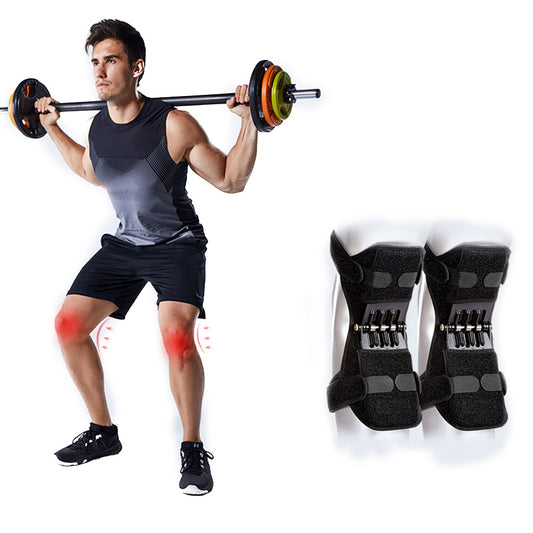 Knee protector knee brace support Breathable Non-slip Power Lift Support knee brace Powerful Rebound Spring Force kneepads - ultrsbeauty