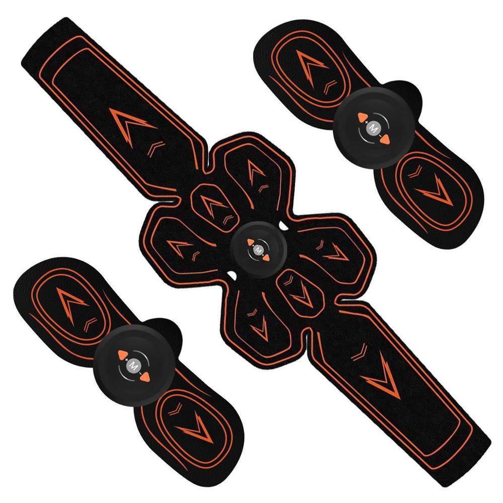 Muscle Stimulator Abdominal EMS Belt Trainer rechargable wireless Smart Fitness Electric muscle exerciser machine for body - ultrsbeauty