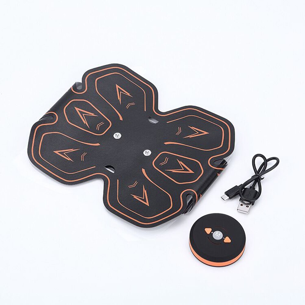 Muscle Stimulator Abdominal EMS Belt Trainer rechargable wireless Smart Fitness Electric muscle exerciser machine for body - ultrsbeauty