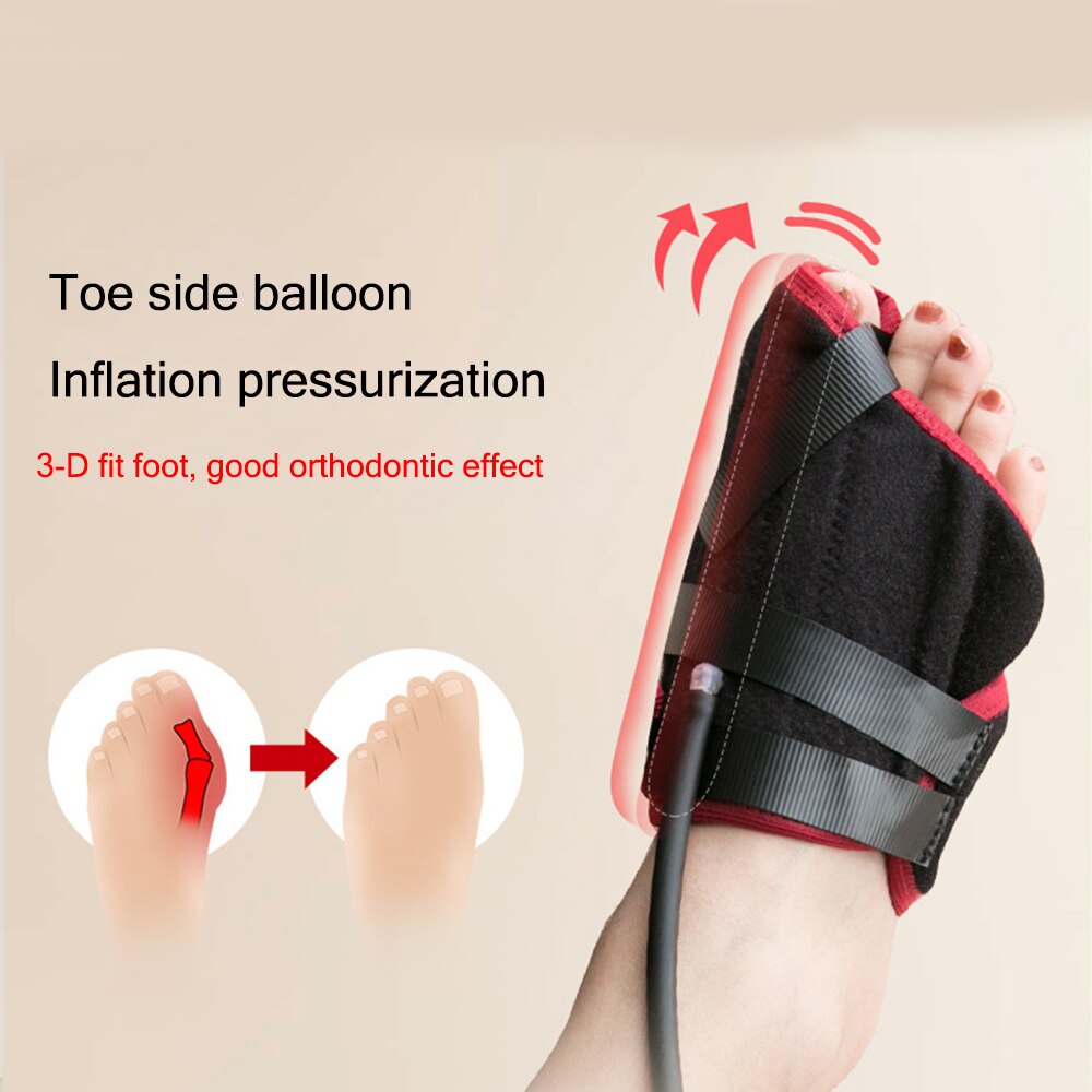 Pneumatic Bunion Corrector Toe Straightener Big Toe Splints Brace with Pneumatic Bag for Hallux Valgus Hammer Foot Pain Relief - ultrsbeauty