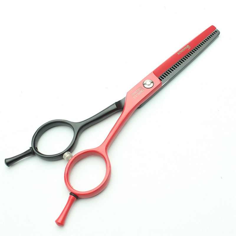 Professional hair salon Japanese scissors 5.5 inch two tail nails thinning scissors haircut styling tools barber scissors - ultrsbeauty