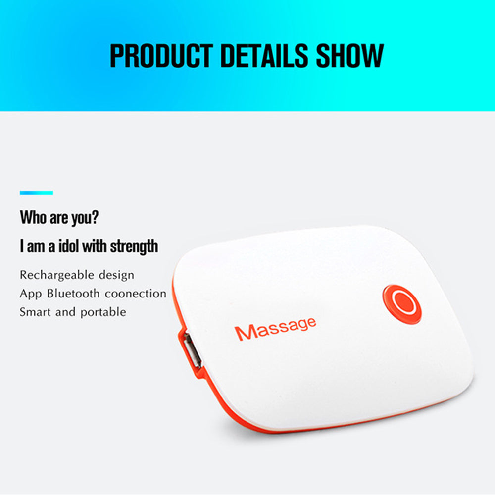 Rechargeable ABS muscle Stimulator Massager Electric For The Body Pulse Fitness Bluetooth Control Tens Muscle Relax Trainer - ultrsbeauty