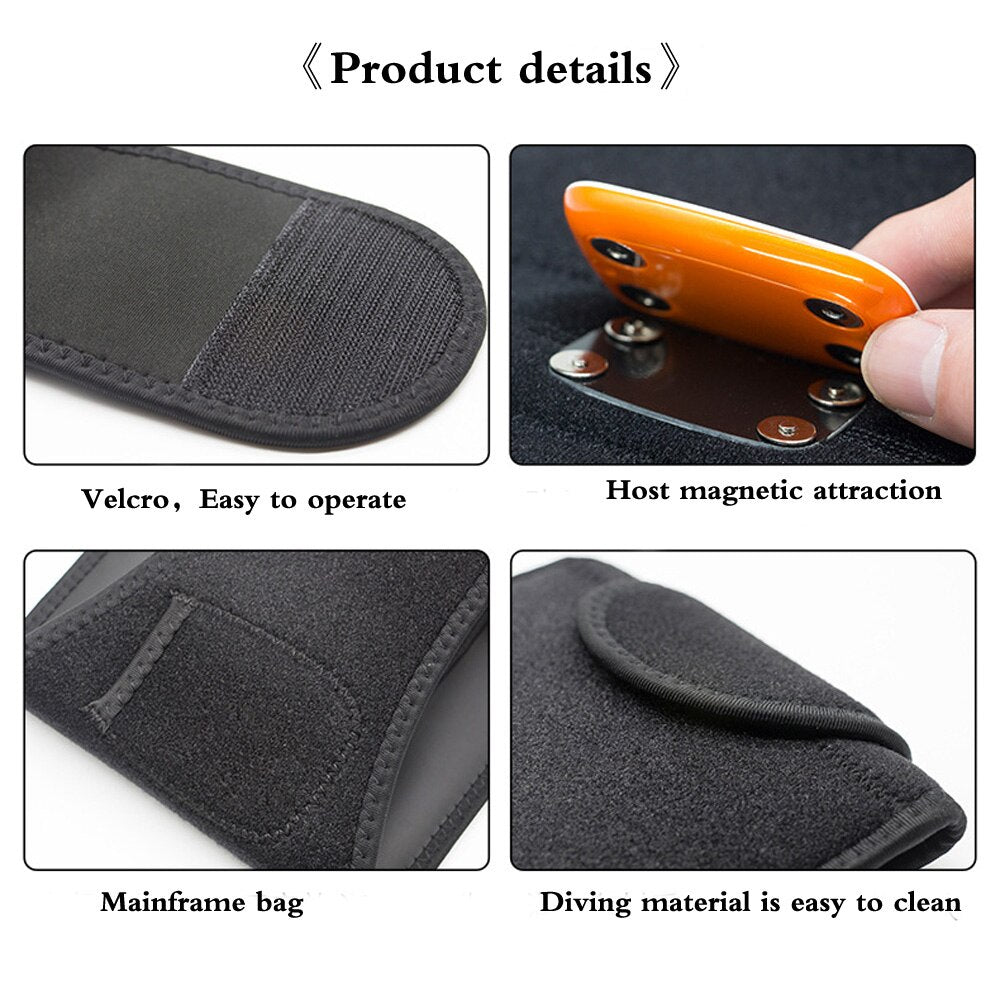 Rechargeable slimming muscle Stimulator Massager belt Bluetooth Control Tens Muscle Relax Traine For The Body Pulse Fitness - ultrsbeauty