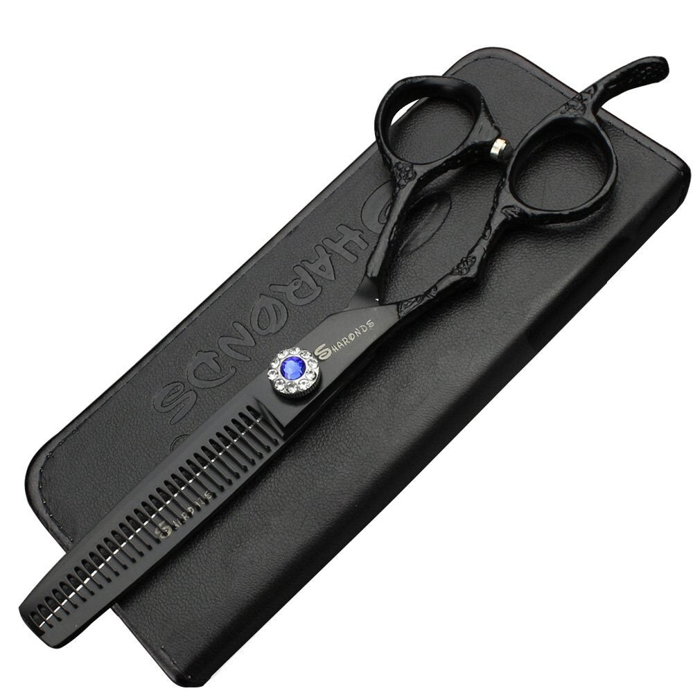 6 Inch Japanese Stainless Steel Advanced Left Hand Scissors Set Professional Salon Hairdressing Scissors - ultrsbeauty