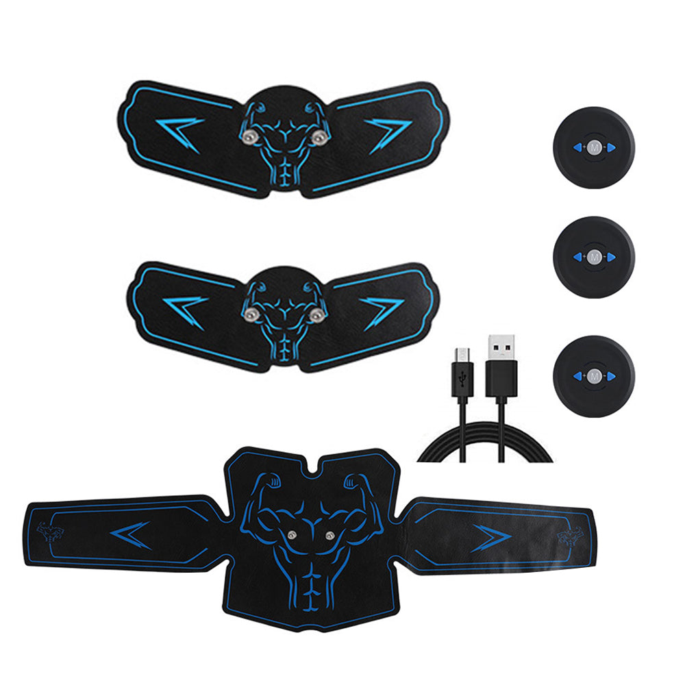 Smart EMS Muscle Trainer Electric Muscle Stimulator Wireless Abdominal Arm ABS Stimulator Fitness Slimming Gel Massager - ultrsbeauty