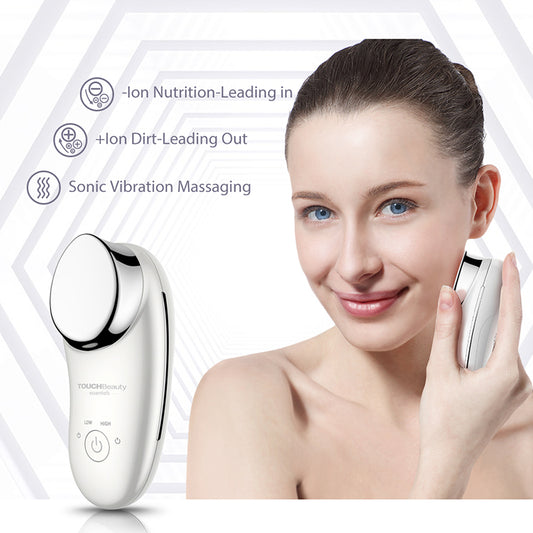 TOUCHBeauty Newly Mini Sonic Facial Massage Device, Ionic Infusion Face Vibration Deep Cleansing SPA Beauty Instrument TB-1681 - ultrsbeauty