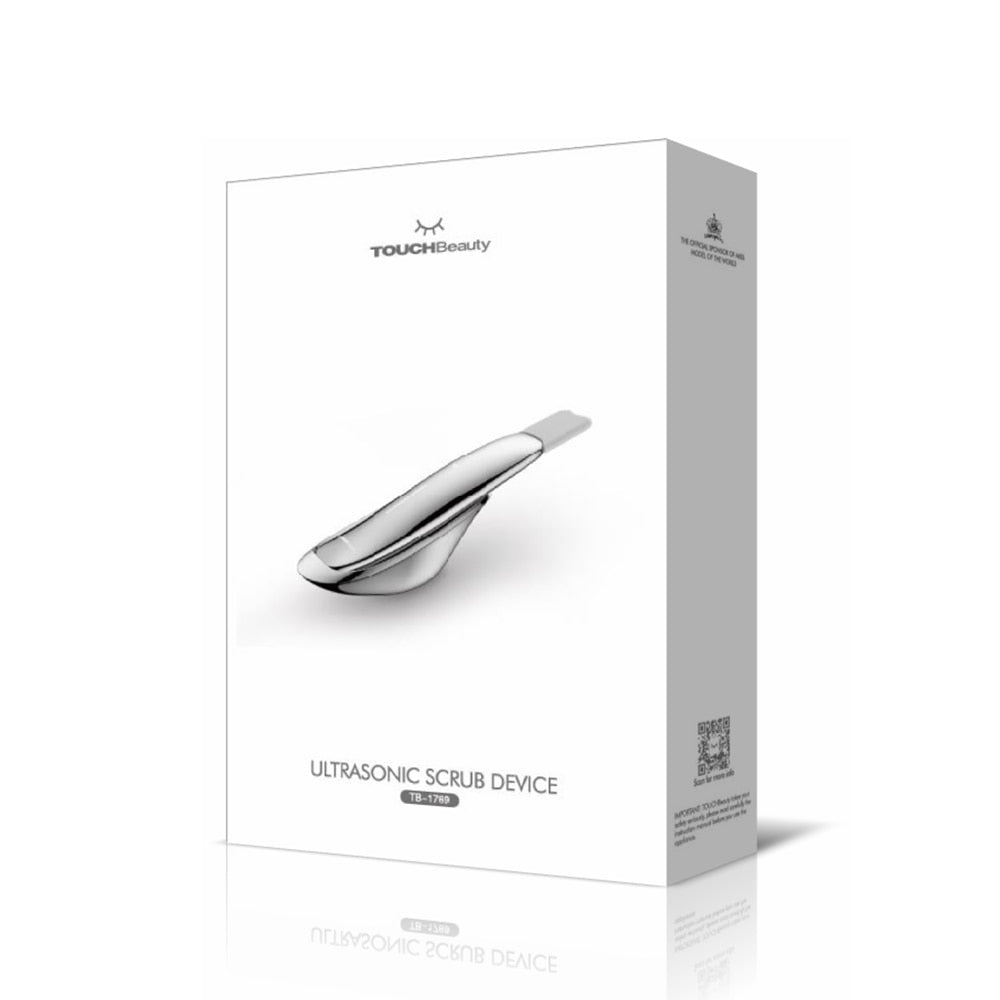 TOUCHBeauty ultrasonic face cleaning Face Skin Scrubber to Remove Blackheads Peeling Wrinkle Anti-Age Cordless Face Spa Device - ultrsbeauty