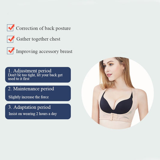 Women Back Posture Corrector Back support Brace Shoulder Support Therapy Correction Belt Health Care Body UnderwearShaper Corset - ultrsbeauty
