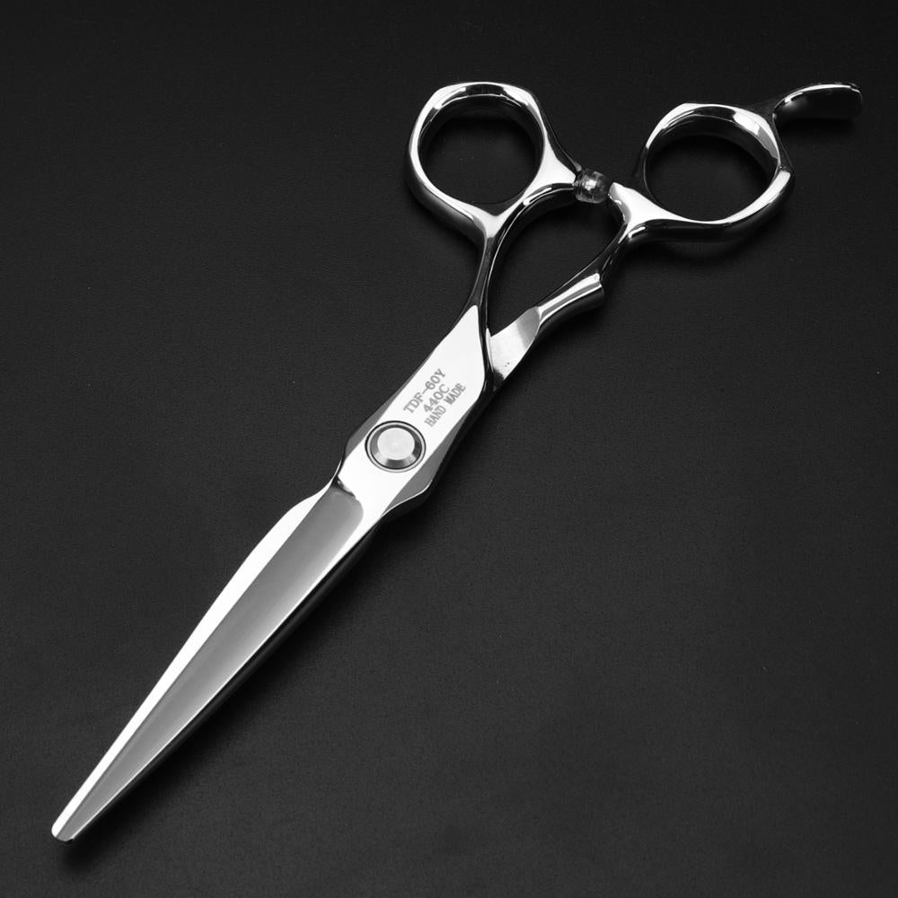 Professional Hair cutting scissors 6 inch 440c Japanese steel hairdressers scissors - ultrsbeauty