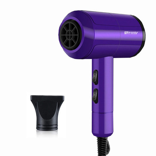 Powerful Salon Hair Dryer Negative Ion Blow Dryer Electric Hairdryer Hot/Cold Wind Air Dryer - ultrsbeauty