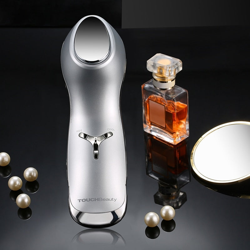 2in1 Sonic Face Massage Hot & Cool Handheld Face & Eye Anti-aging Massager with Vibration Facial Lifting Device - ultrsbeauty
