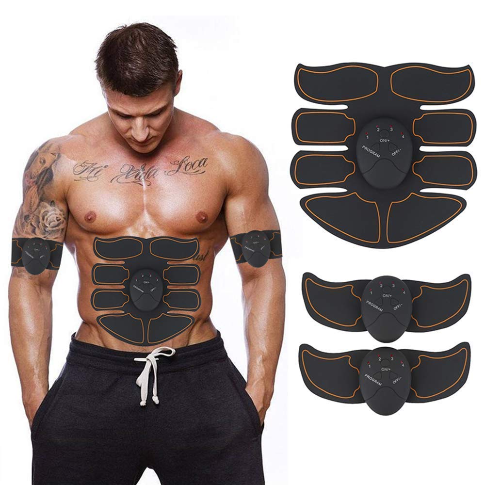 Unisex ABS Muscle Trainer Fitness Abdominal Sport Press Stimulator Gym Gear EMS Hip Abdominal Stimulator Fitness Body Slimming - ultrsbeauty
